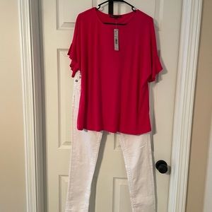 Preston & York blouse in pink